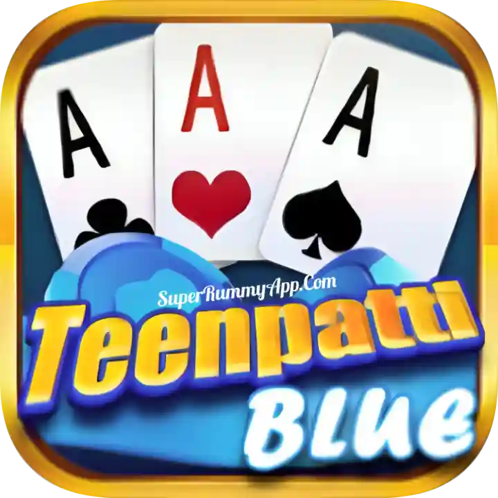 Teen Patti Blue App logo